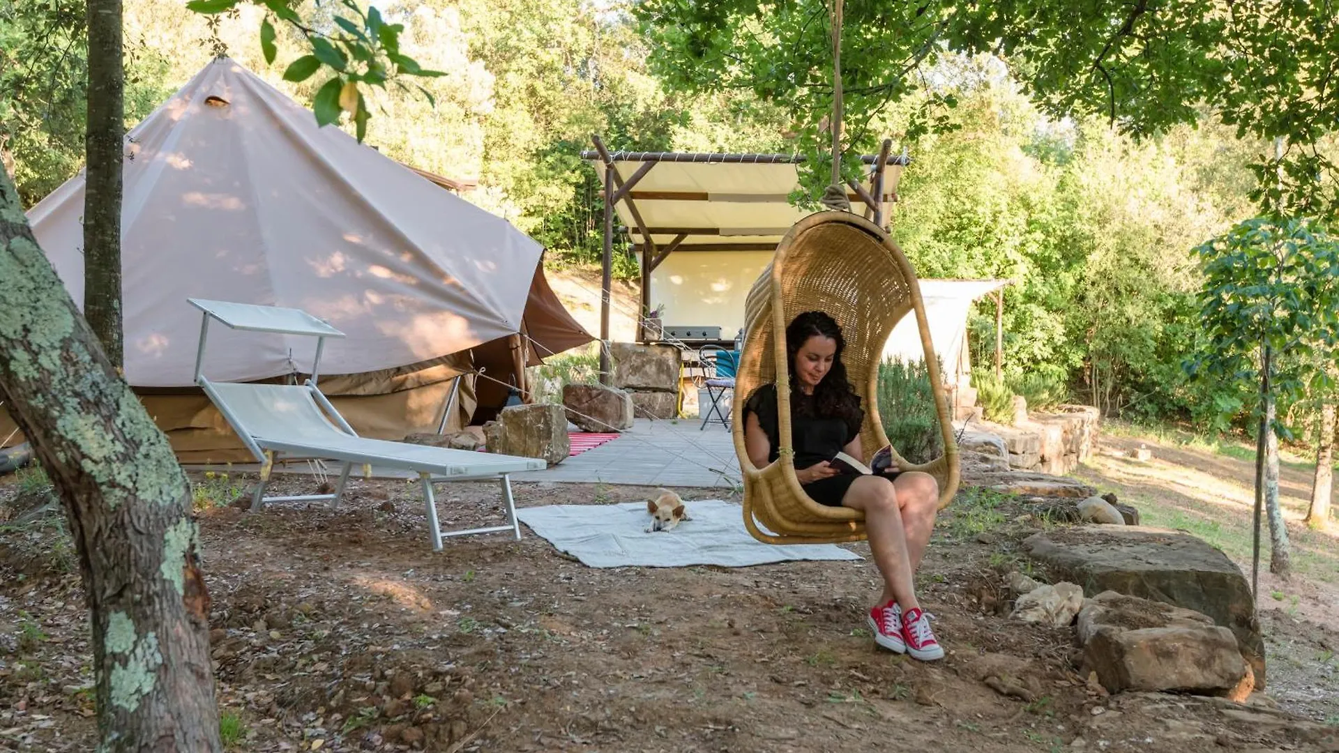 Luxury tent Glamping Serraiola Alta Frassine