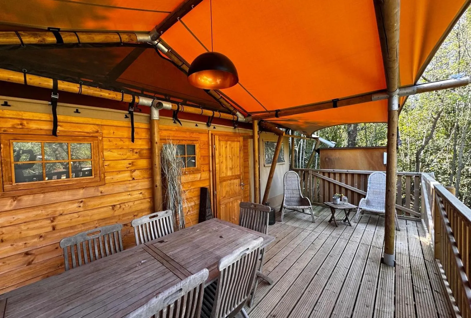 Glamping Serraiola Alta Frassine Luxury tent